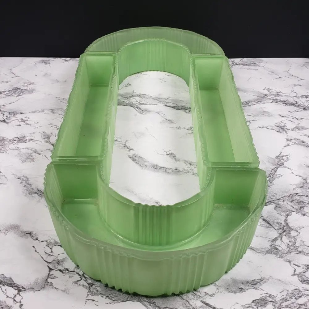 Art Deco Posy Centerpiece Four Piece Vintage